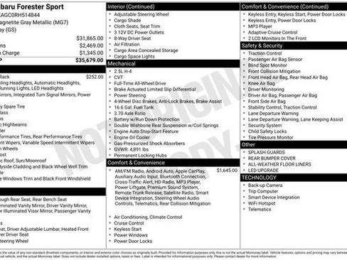 Used 2024 Subaru Forester Sport image 12