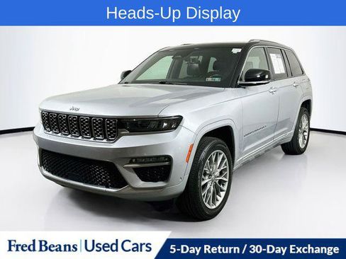 Certified 2022 Jeep Grand Cherokee Summit w/ Adv Protech Group IV AWD/4WD image 3