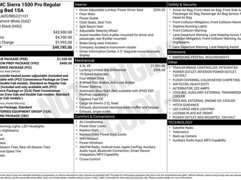 Used 2024 GMC Sierra 1500 Pro w/ Pro Value Package image 3