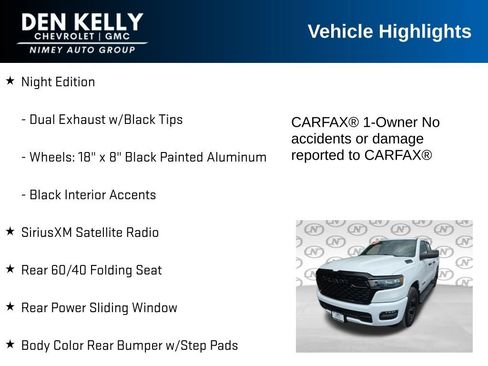 Used 2025 RAM 1500 Tradesman w/ Night Edition AWD/4WD image 16