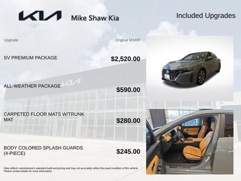 Used 2024 Nissan Sentra SV w/ SV Premium Package FWD image 6