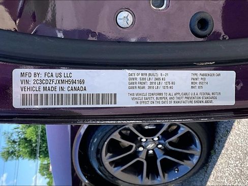 Used 2021 Dodge Challenger R/T Scat Pack RWD image 32