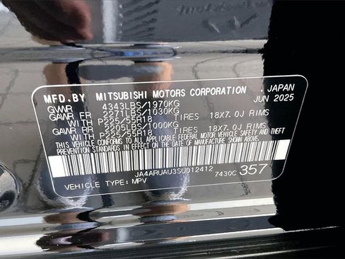 Used 2025 Mitsubishi Outlander Sport ES image 37