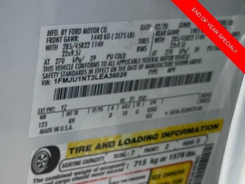 Used 2020 Ford Expedition King Ranch w/ Cargo Package image 24