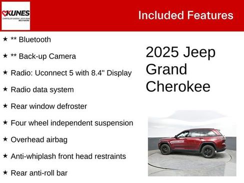 Used 2025 Jeep Grand Cherokee Altitude AWD/4WD image 3