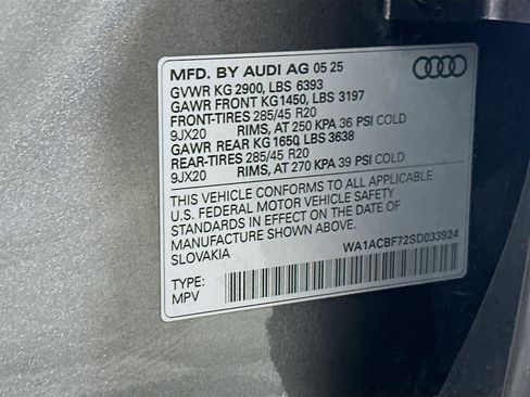 Used 2025 Audi Q7 2.0T Premium w/ Convenience Plus Package AWD/4WD image 34