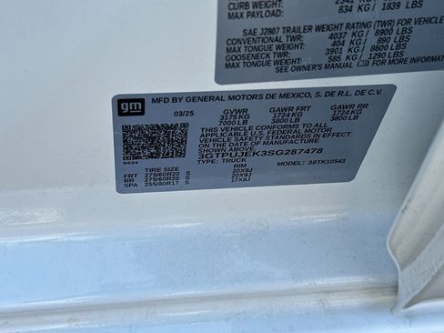 Certified 2025 GMC Sierra 1500 Elevation AWD/4WD image 29