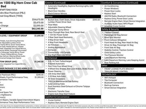 New 2025 RAM 1500 Big Horn image 30