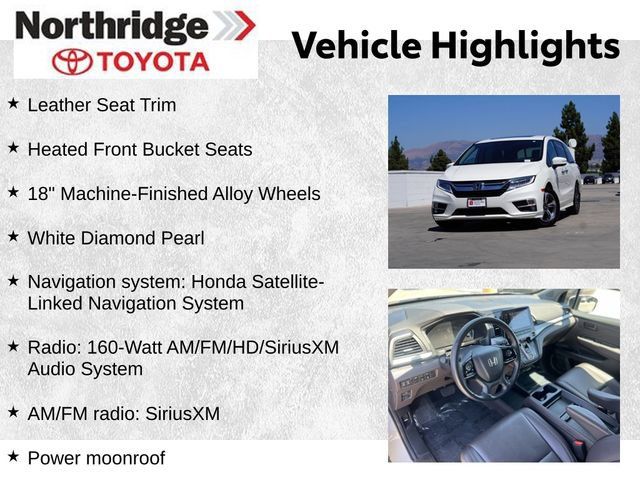 Used 2019 Honda Odyssey Touring image 2