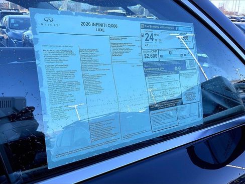 New 2026 INFINITI QX60 Luxe image 14