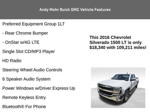 Used 2016 Chevrolet Silverado 1500 LT w/ All Star Edition AWD/4WD image 14
