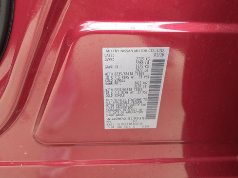 Used 2016 Nissan Pathfinder SV AWD/4WD image 33