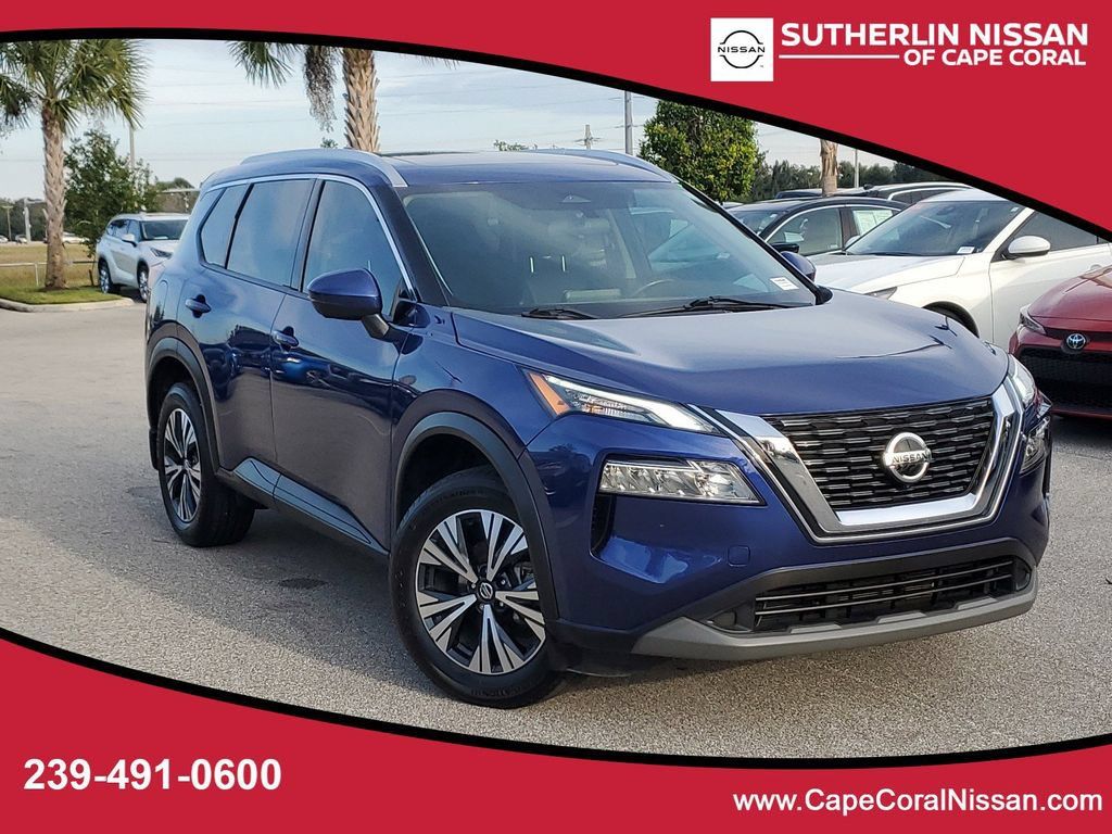 Used 2021 Nissan Rogue SV w/ Premium Package FWD image 1