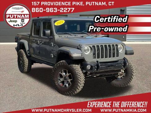 Certified 2021 Jeep Gladiator Sport AWD/4WD image 1