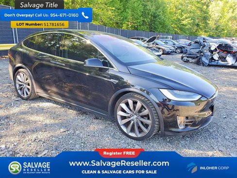 Used 2016 Tesla Model X 90D AWD/4WD image 5