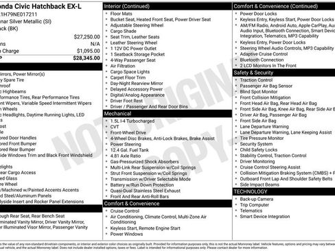 Used 2022 Honda Civic EX-L image 18