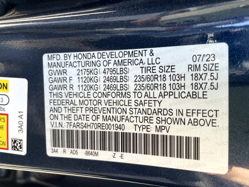 Certified 2024 Honda CR-V EX-L image 22