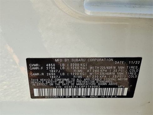 Used 2023 Subaru Outback Onyx Edition image 27