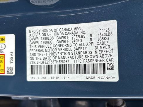 Used 2026 Honda Civic Sport image 44