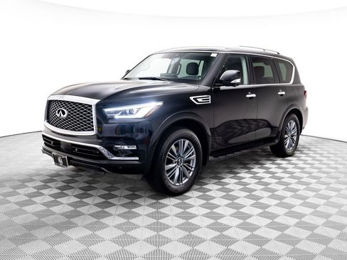 Certified 2023 INFINITI QX80 Luxe w/ Cargo Package image 1