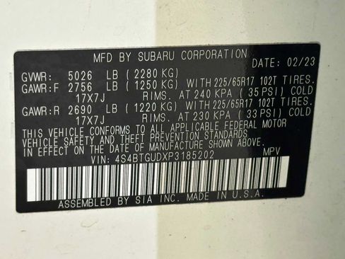 Used 2023 Subaru Outback Wilderness AWD/4WD image 31