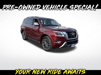Used 2023 Nissan Armada Platinum w/ Captain's Chairs Package