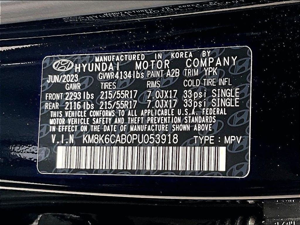 Used 2023 Hyundai Kona SEL w/ Cargo Package AWD/4WD image 27