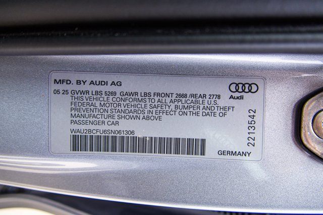 Used 2025 Audi A5 2.0T Premium Plus w/ Premium Plus AWD/4WD image 28
