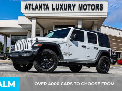Used 2021 Jeep Wrangler Unlimited Sport image 3