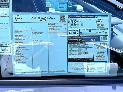 New 2026 Nissan Rogue SV FWD image 12