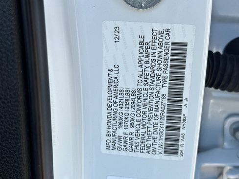 Used 2024 Honda Accord LX image 26