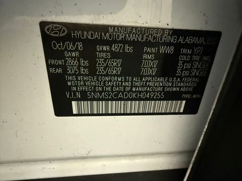 Used 2019 Hyundai Santa Fe SE image 40