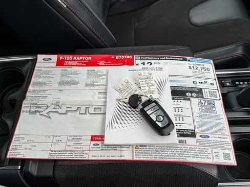 Certified 2024 Ford F150 Raptor w/ Equipment Group 803A Raptor R image 58
