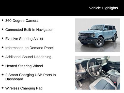 Used 2023 Ford Bronco Outer Banks AWD/4WD image 31