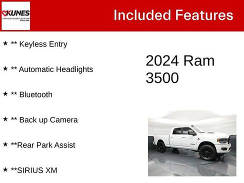 Used 2024 RAM 3500 Laramie w/ Night Edition AWD/4WD image 5