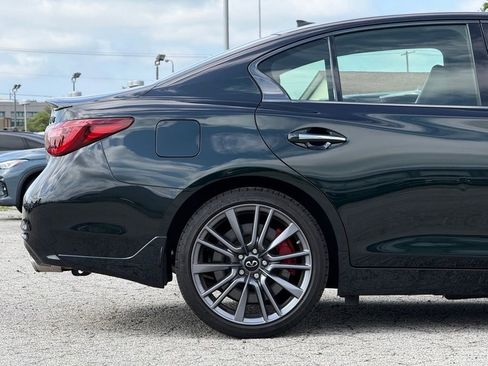 Used 2024 INFINITI Q50 Red Sport 400 w/ Black Opal Edition RWD image 40