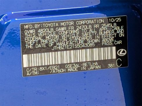 New 2025 Lexus IS 350 F Sport image 40