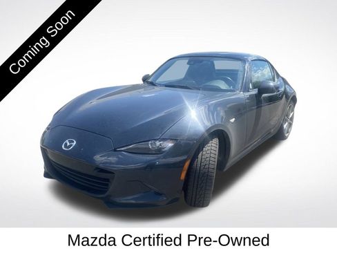 Used 2022 MAZDA MX-5 Miata RF Grand Touring w/ Weather Package RWD image 1