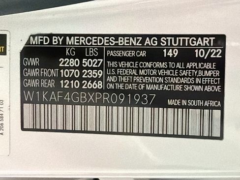 Certified 2023 Mercedes-Benz C 300 Sedan image 26