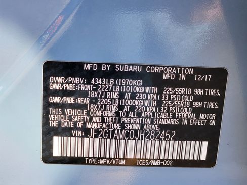 Used 2018 Subaru Crosstrek 2.0i Limited image 27