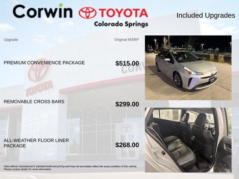 Used 2019 Toyota Prius Limited w/ Premium Convenience Package FWD image 4