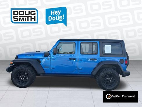 Certified 2023 Jeep Wrangler Unlimited w/ Cold Weather Group AWD/4WD image 3