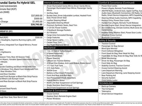 Certified 2025 Hyundai Santa Fe SEL image 30