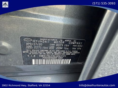 Used 2020 Hyundai Ioniq SE FWD image 30