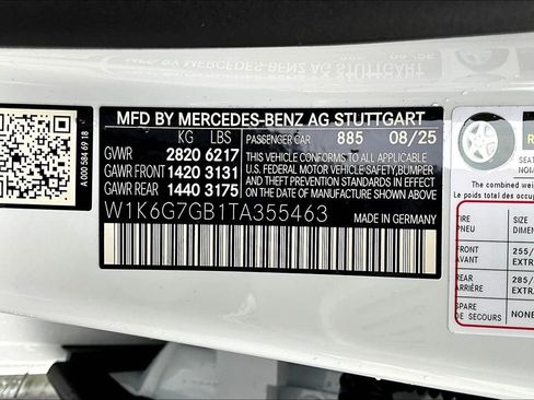 New 2026 Mercedes-Benz S 580 4MATIC Sedan image 13