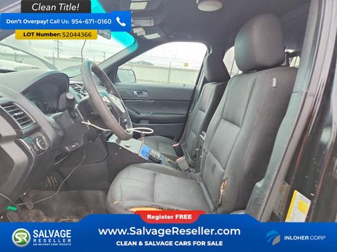Used 2016 Ford Explorer 4WD Police Interceptor w/ 2-tone Vinyl Package #1 image 9
