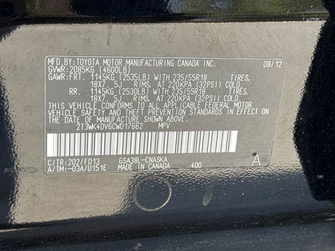 Used 2012 Toyota RAV4 Sport image 30