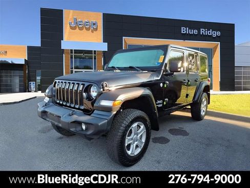 Used 2021 Jeep Wrangler Unlimited Sport AWD/4WD image 1