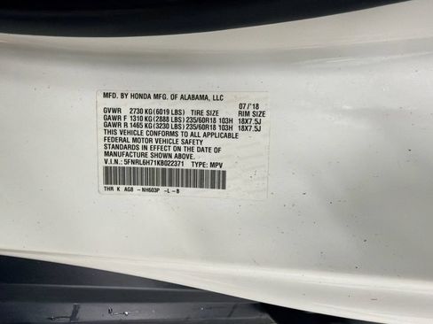 Used 2019 Honda Odyssey EX-L image 35