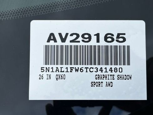 Certified 2026 INFINITI QX60 Sport w/ Dark Cargo Package AWD/4WD image 34